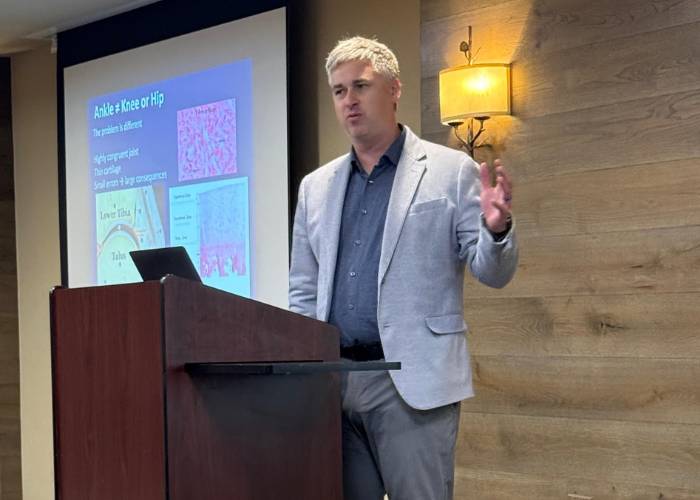 Dr. Backus Presenting